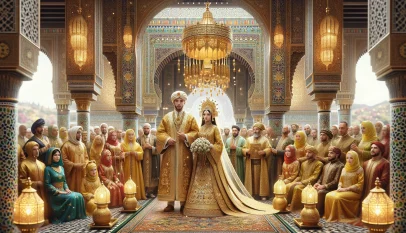 دور الذهب في حفلات الزفاف المغربية: بين التاريخ والتقاليد
