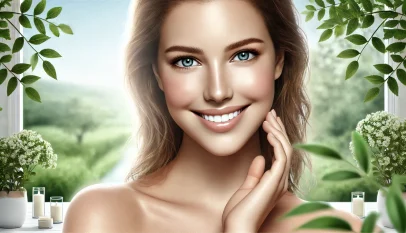 وجه بدون مكياج