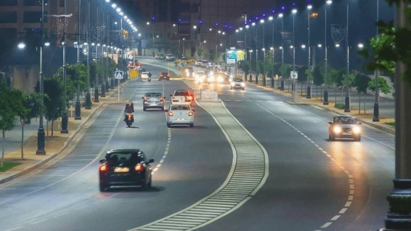 الإنارة العمومية بمكناس