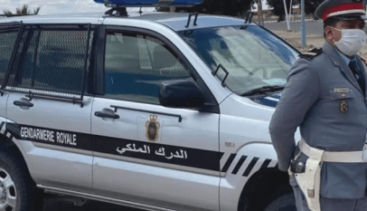 الدرك الملكي بسبع عيون التابعة لسرية الحاجب