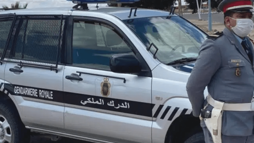 الدرك الملكي بسبع عيون التابعة لسرية الحاجب