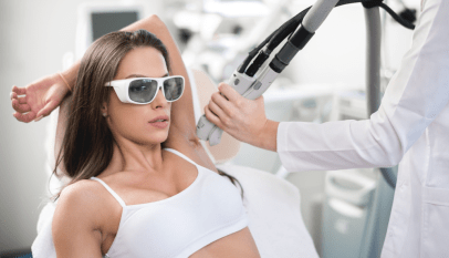 اضرار الليزر لازالة الشعر