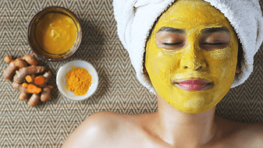 ماسك الكركم للوجه