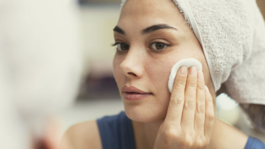 روتين البشرة المختلطة