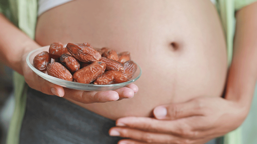 فوائد التمر للحامل