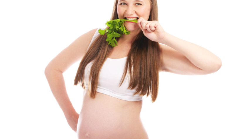 فوائد البقدونس للحامل