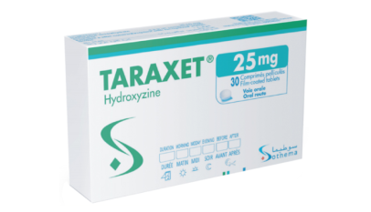دواء Taraxet 25 mg