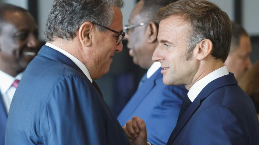 ماكرون وأخنوش