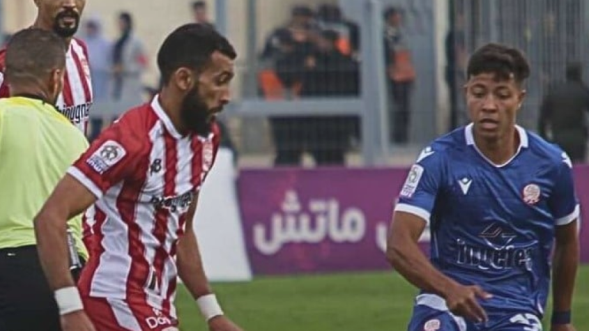 مباراة الوداد ضد النادي المكناسي