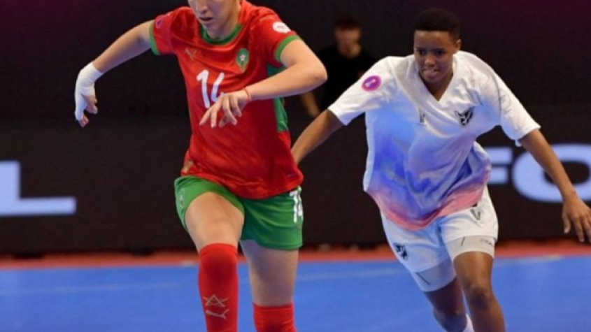 مباراة المغرب ضد الكاميرون في كأس الأمم الإفريقية 2025 لكرة القدم داخل الصالات