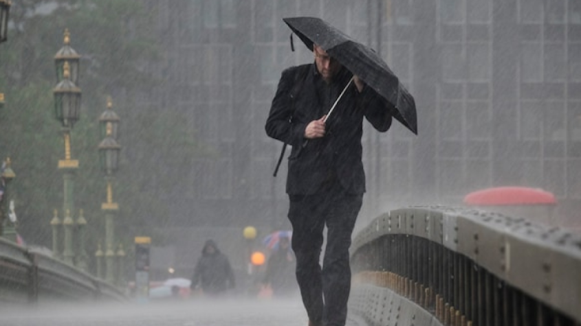 أمطار رعدية